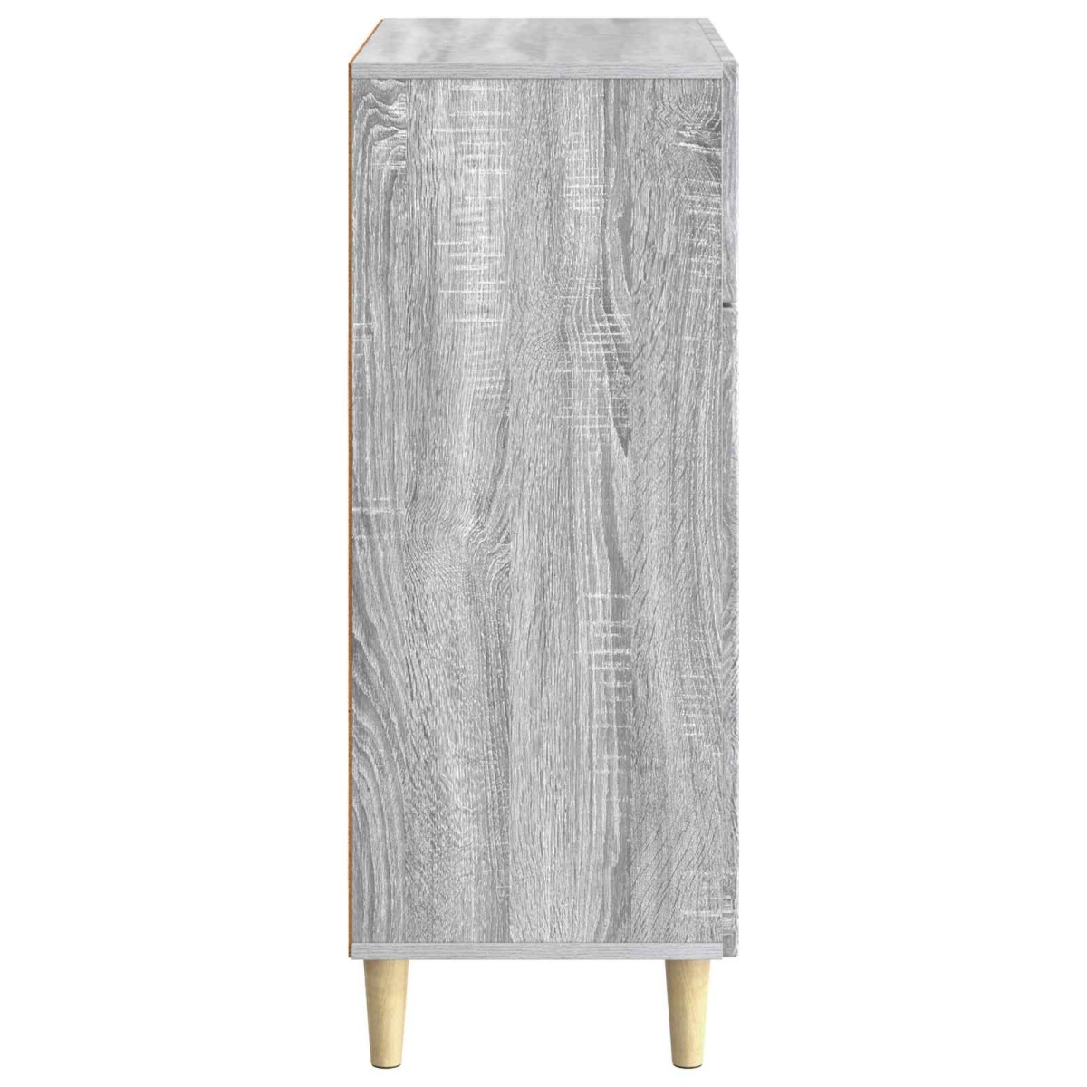 vidaXL Πλαϊνό γραφείο Γκρι Sonoma 66 x 34,5 x 90 εκ Επεξεργασμένο Ξύλο