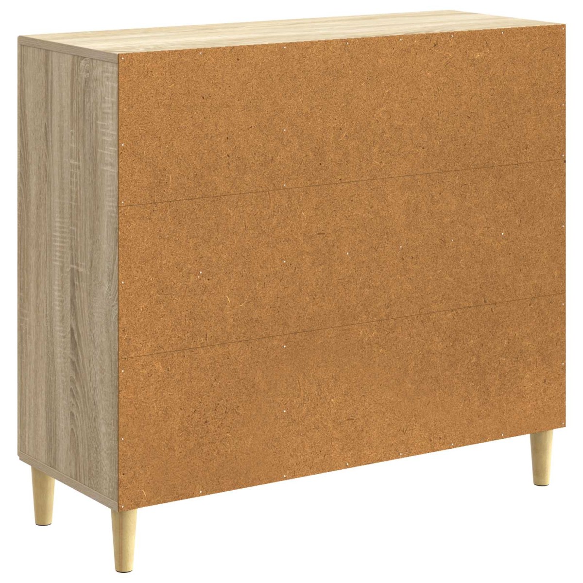 vidaXL Πλαϊνό γραφείο Sonoma Δρυς 89 x 34,5 x 80 εκ Επεξεργασμένο Ξύλο