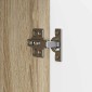vidaXL Πλαϊνό γραφείο Sonoma Δρυς 89 x 34,5 x 80 εκ Επεξεργασμένο Ξύλο