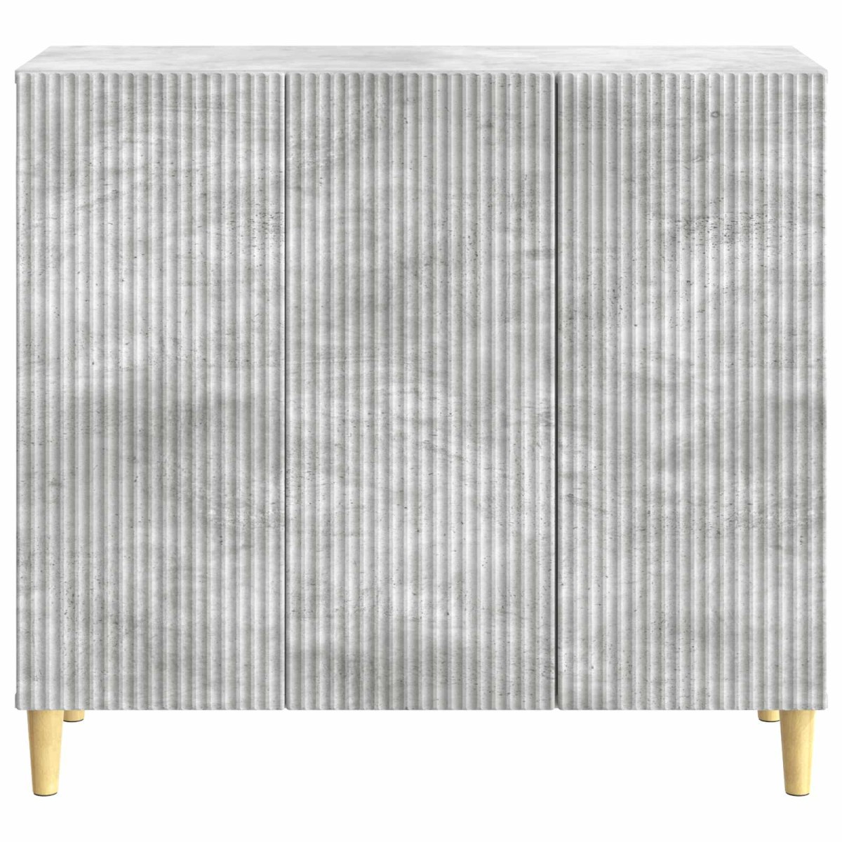 vidaXL Πλαϊνό γραφείο Γκρι Σκυροδέματος 89 x 34,5 x 80 εκ