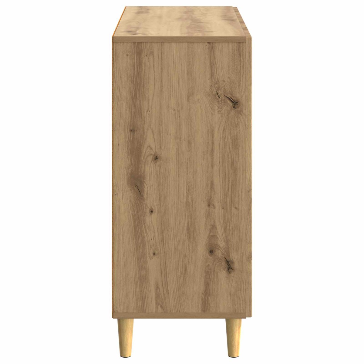 vidaXL Πλαϊνό γραφείο Artisan Δρυς 89 x 34,5 x 80 εκ