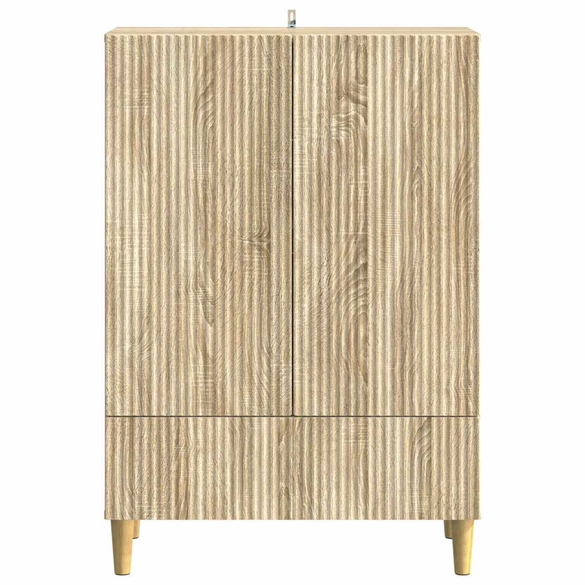 vidaXL Πλαϊνό γραφείο με συρτάρι Sonoma Δρυς 66 x 34,5 x 95 εκ.