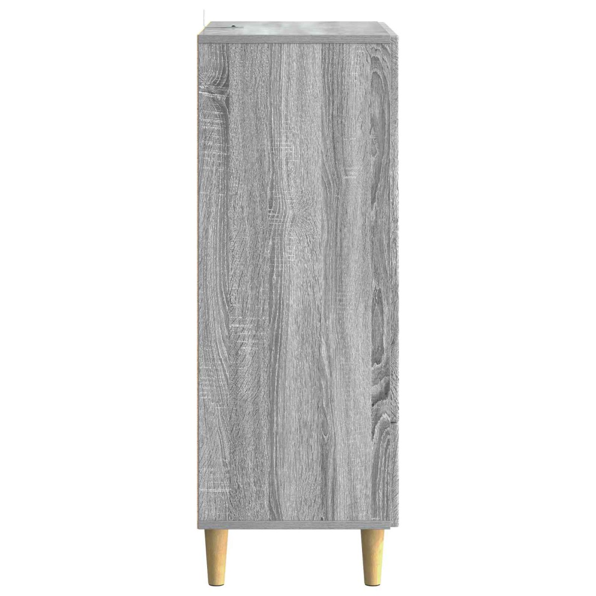 vidaXL Πλαϊνό γραφείο με συρτάρι Γκρι Sonoma 66 x 34,5 x 95 εκ.
