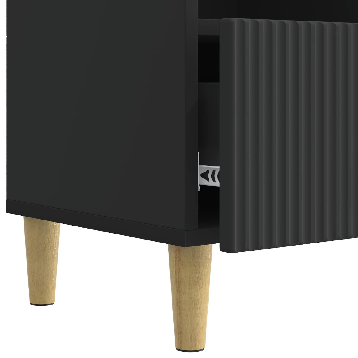 vidaXL Ντουλάπι TV Μαύρο 102 x 34,5 x 50 εκ. Επεξεργασμένο Ξύλο
