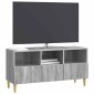 vidaXL Ντουλάπι TV Γκρι Sonoma 102 x 34,5 x 50 εκ. Επεξεργασμένο Ξύλο