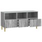 vidaXL Ντουλάπι TV Γκρι Sonoma 102 x 34,5 x 50 εκ. Επεξεργασμένο Ξύλο