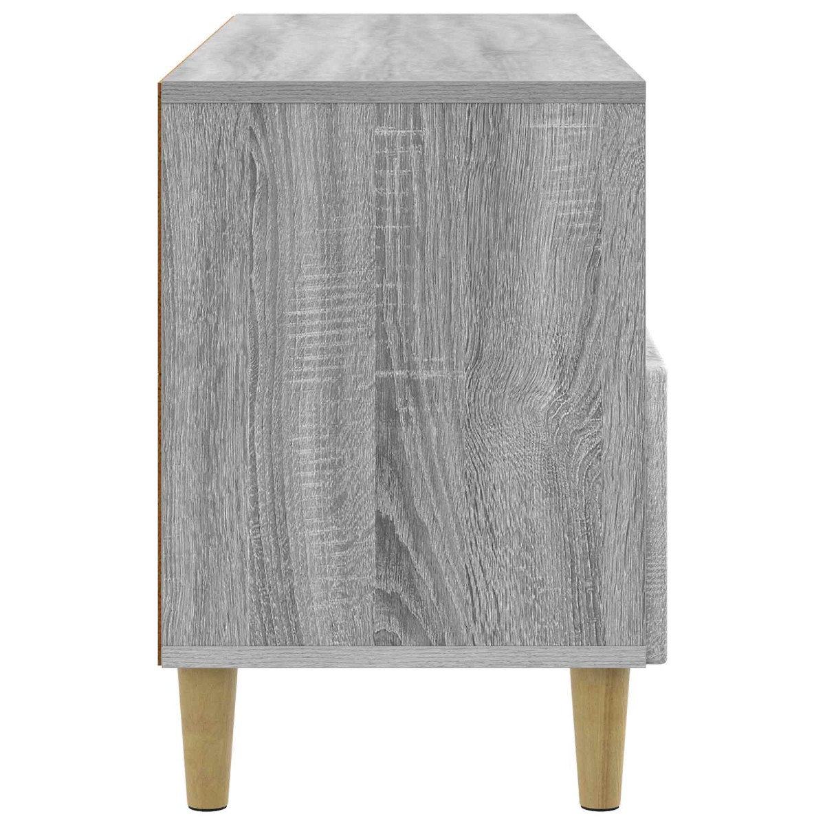 vidaXL Ντουλάπι TV Γκρι Sonoma 102 x 34,5 x 50 εκ. Επεξεργασμένο Ξύλο
