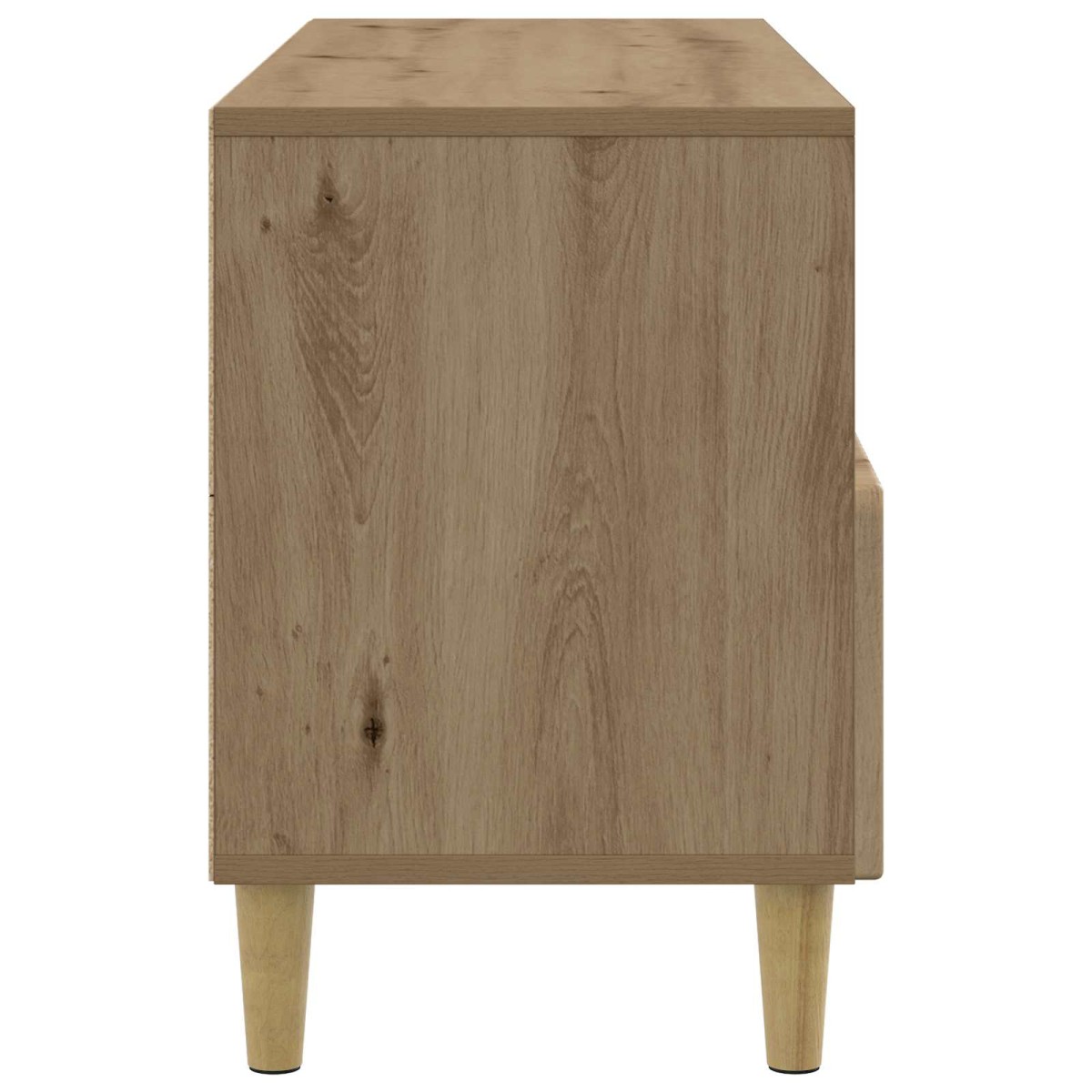 vidaXL Ντουλάπι TV 102 x 34,5 x 50 εκ. Artisan Δρυς Επεξεργασμένο Ξύλο