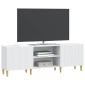 vidaXL Ντουλάπι TV Λευκό 150 x 31 x 50 εκ. Επεξεργασμένο Ξύλο