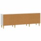 vidaXL Ντουλάπι TV Λευκό 150 x 31 x 50 εκ. Επεξεργασμένο Ξύλο