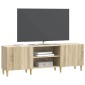 vidaXL Ντουλάπι TV Sonoma Δρυς 150 x 31 x 50 εκ. Επεξεργασμένο Ξύλο