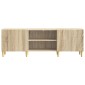 vidaXL Ντουλάπι TV Sonoma Δρυς 150 x 31 x 50 εκ. Επεξεργασμένο Ξύλο