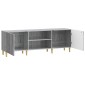vidaXL Ντουλάπι TV Γκρι Sonoma 150 x 31 x 50 εκ. Επεξεργασμένο Ξύλο