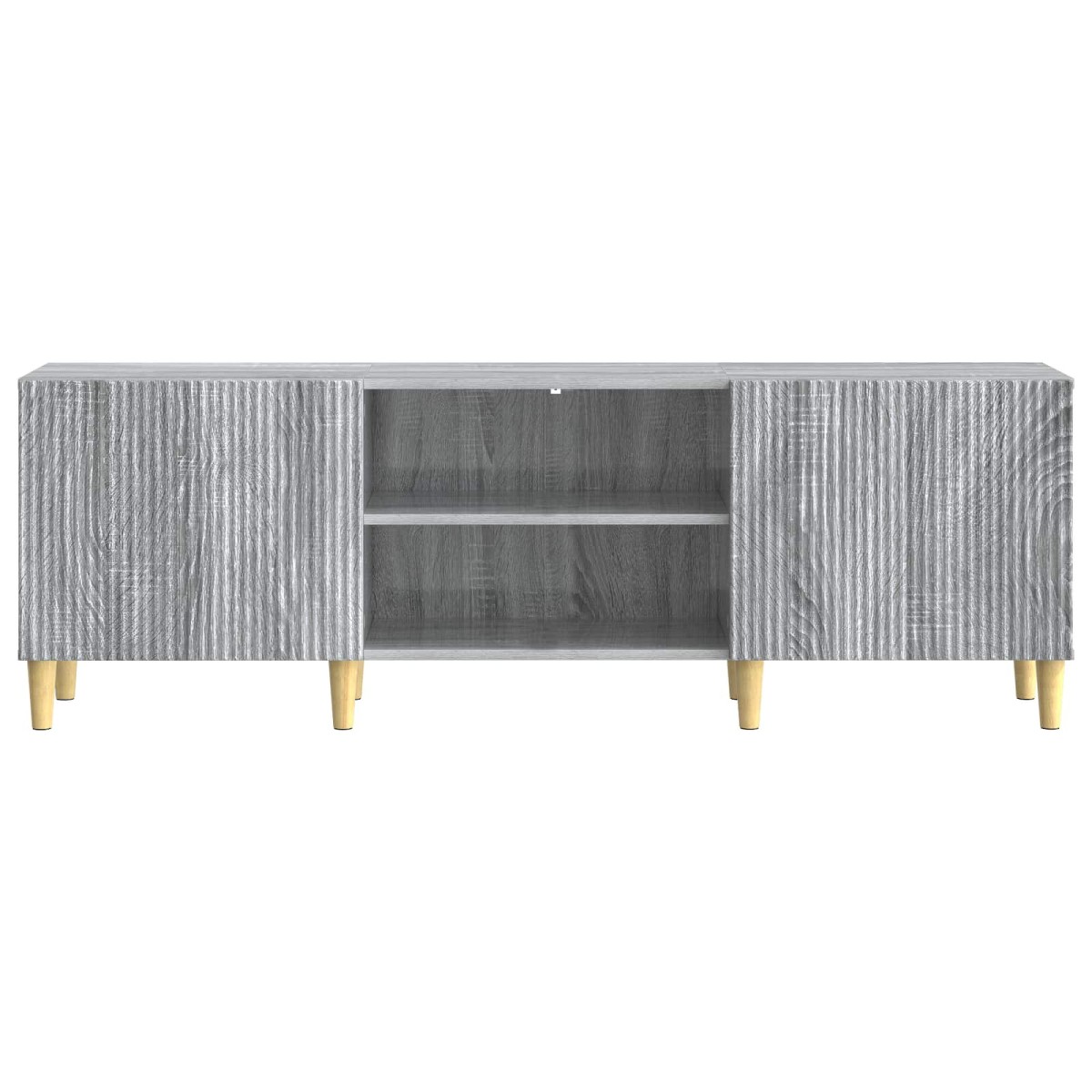 vidaXL Ντουλάπι TV Γκρι Sonoma 150 x 31 x 50 εκ. Επεξεργασμένο Ξύλο