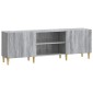 vidaXL Ντουλάπι TV Γκρι Sonoma 150 x 31 x 50 εκ. Επεξεργασμένο Ξύλο