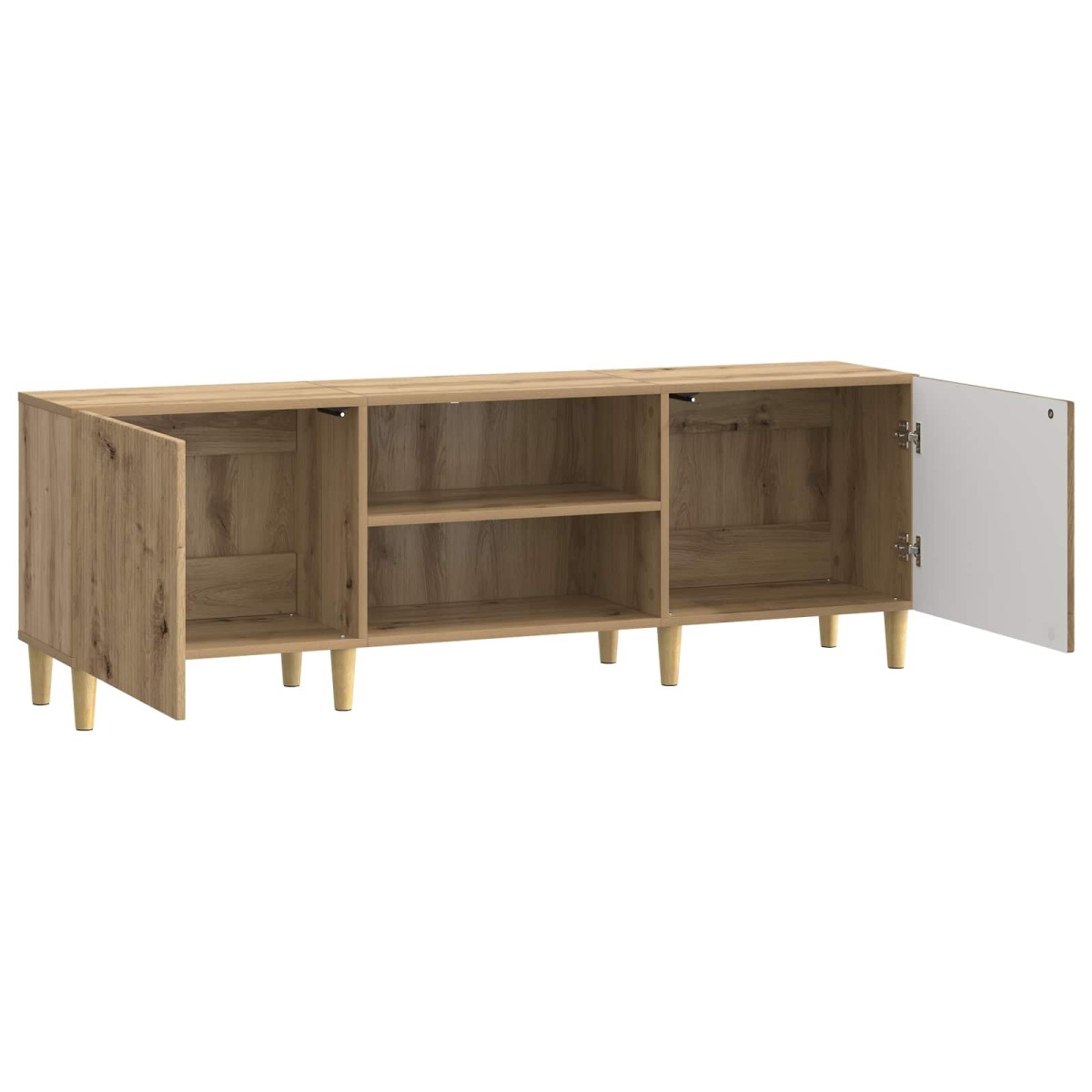 vidaXL Ντουλάπι TV 150 x 31 x 50 εκ. Artisan Δρυς Επεξεργασμένο Ξύλο