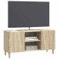vidaXL Ντουλάπι TV Sonoma Δρυς 102 x 34,5 x 50 εκ. Επεξεργασμένο Ξύλο
