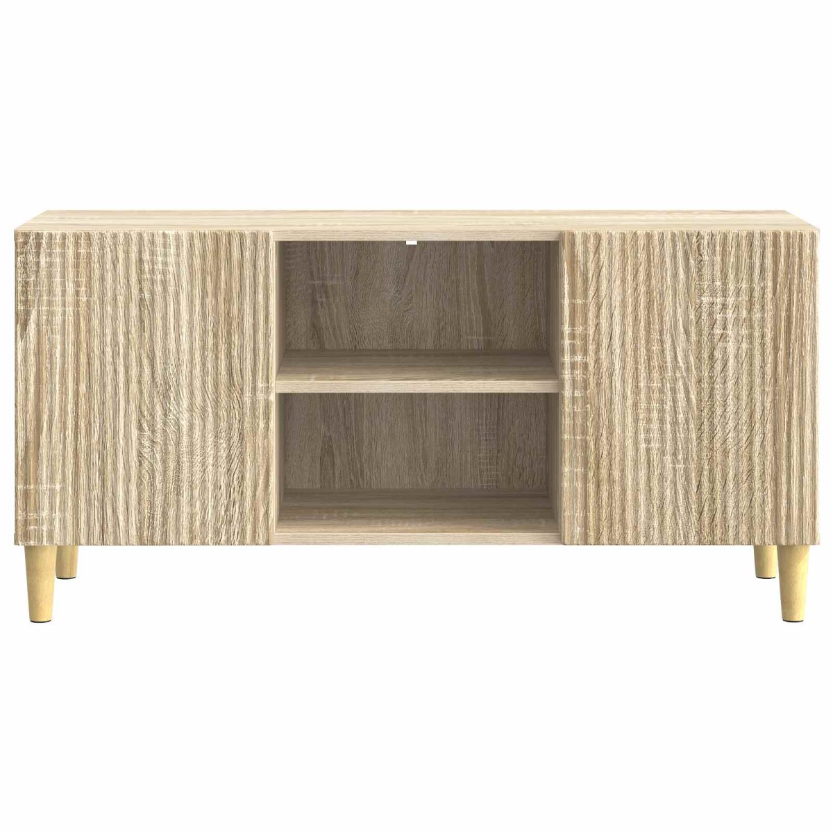 vidaXL Ντουλάπι TV Sonoma Δρυς 102 x 34,5 x 50 εκ. Επεξεργασμένο Ξύλο