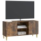 vidaXL Ντουλάπι TV Καπνισμένο Ξύλο Δρυός 102 x 34,5 x 50 εκ.