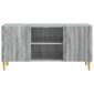 vidaXL Ντουλάπι TV Γκρι Sonoma 102 x 34,5 x 50 εκ. Επεξεργασμένο Ξύλο