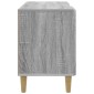 vidaXL Ντουλάπι TV Γκρι Sonoma 102 x 34,5 x 50 εκ. Επεξεργασμένο Ξύλο