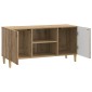 vidaXL Ντουλάπι TV 102 x 34,5 x 50 εκ. Artisan Δρυς Επεξεργασμένο Ξύλο