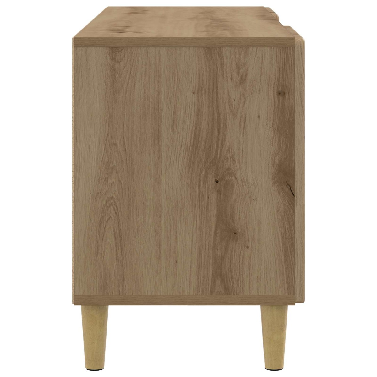 vidaXL Ντουλάπι TV 102 x 34,5 x 50 εκ. Artisan Δρυς Επεξεργασμένο Ξύλο