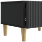 vidaXL Ντουλάπι TV Μαύρο 147 x 34,5 x 30 εκ Επεξεργασμένο Ξύλο