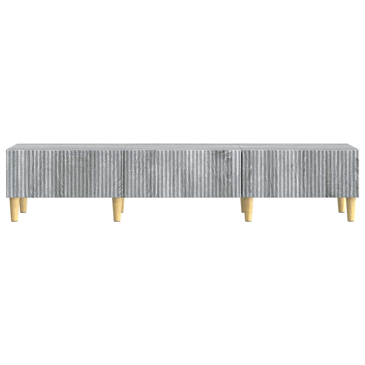 vidaXL Ντουλάπι TV Γκρι Sonoma 147 x 34,5 x 30 εκ Επεξεργασμένο Ξύλο