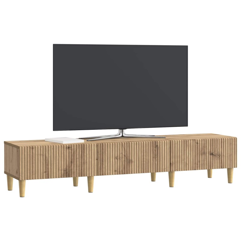 vidaXL Ντουλάπι TV 147 x 34,5 x 30 εκ Artisan Δρυς Επεξεργασμένο Ξύλο