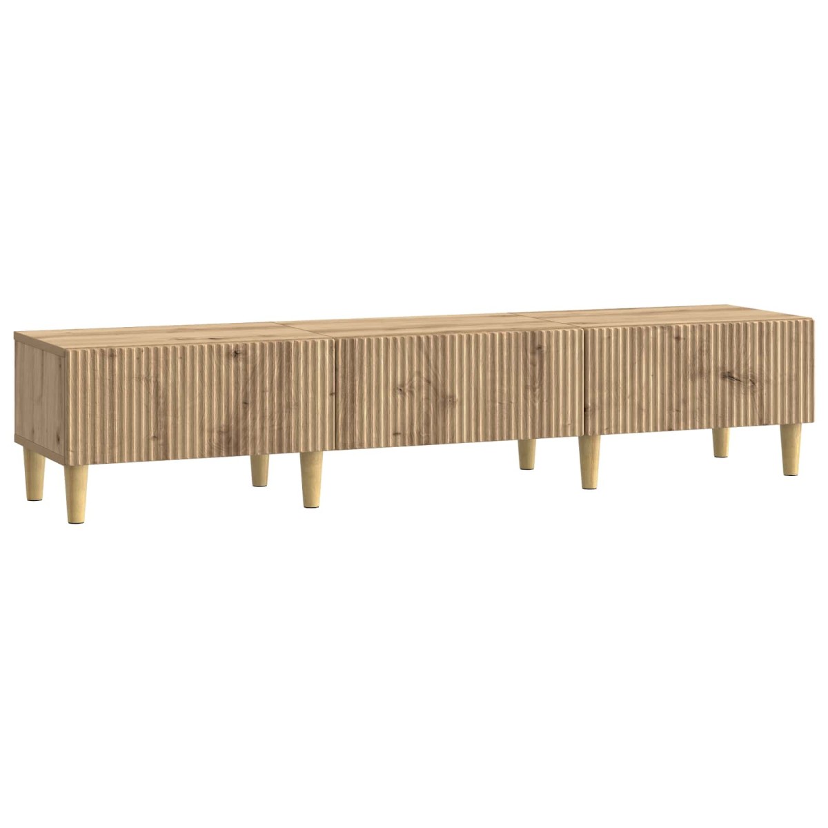 vidaXL Ντουλάπι TV 147 x 34,5 x 30 εκ Artisan Δρυς Επεξεργασμένο Ξύλο