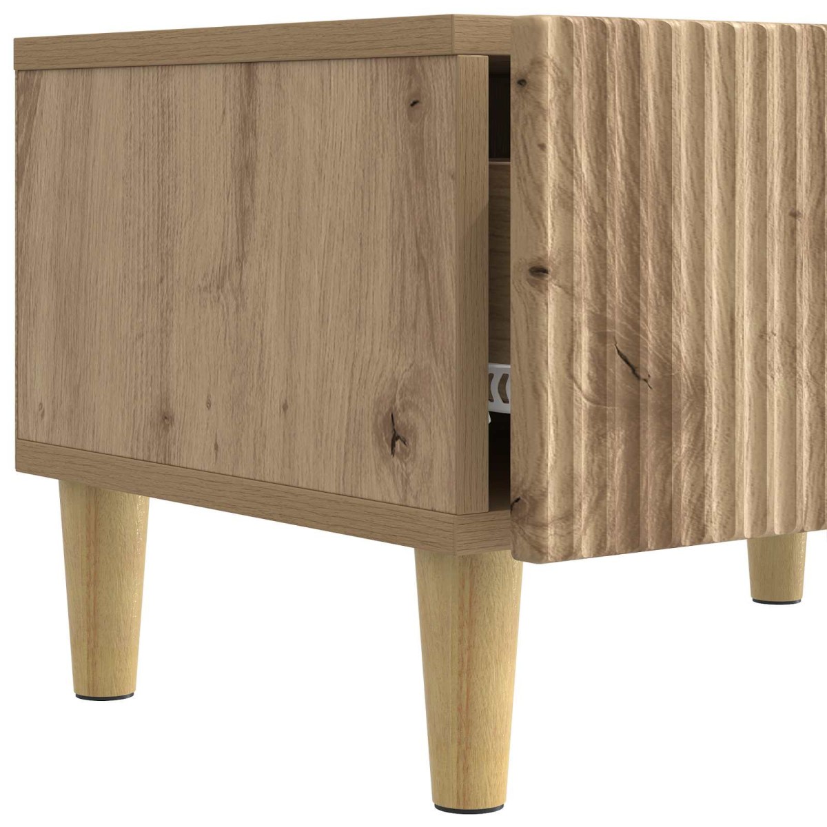 vidaXL Ντουλάπι TV 147 x 34,5 x 30 εκ Artisan Δρυς Επεξεργασμένο Ξύλο