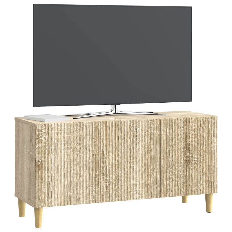 vidaXL Ντουλάπι TV Sonoma Δρυς 99 x 34,5 x 50 εκ. Επεξεργασμένο Ξύλο