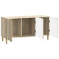 vidaXL Ντουλάπι TV Sonoma Δρυς 99 x 34,5 x 50 εκ. Επεξεργασμένο Ξύλο