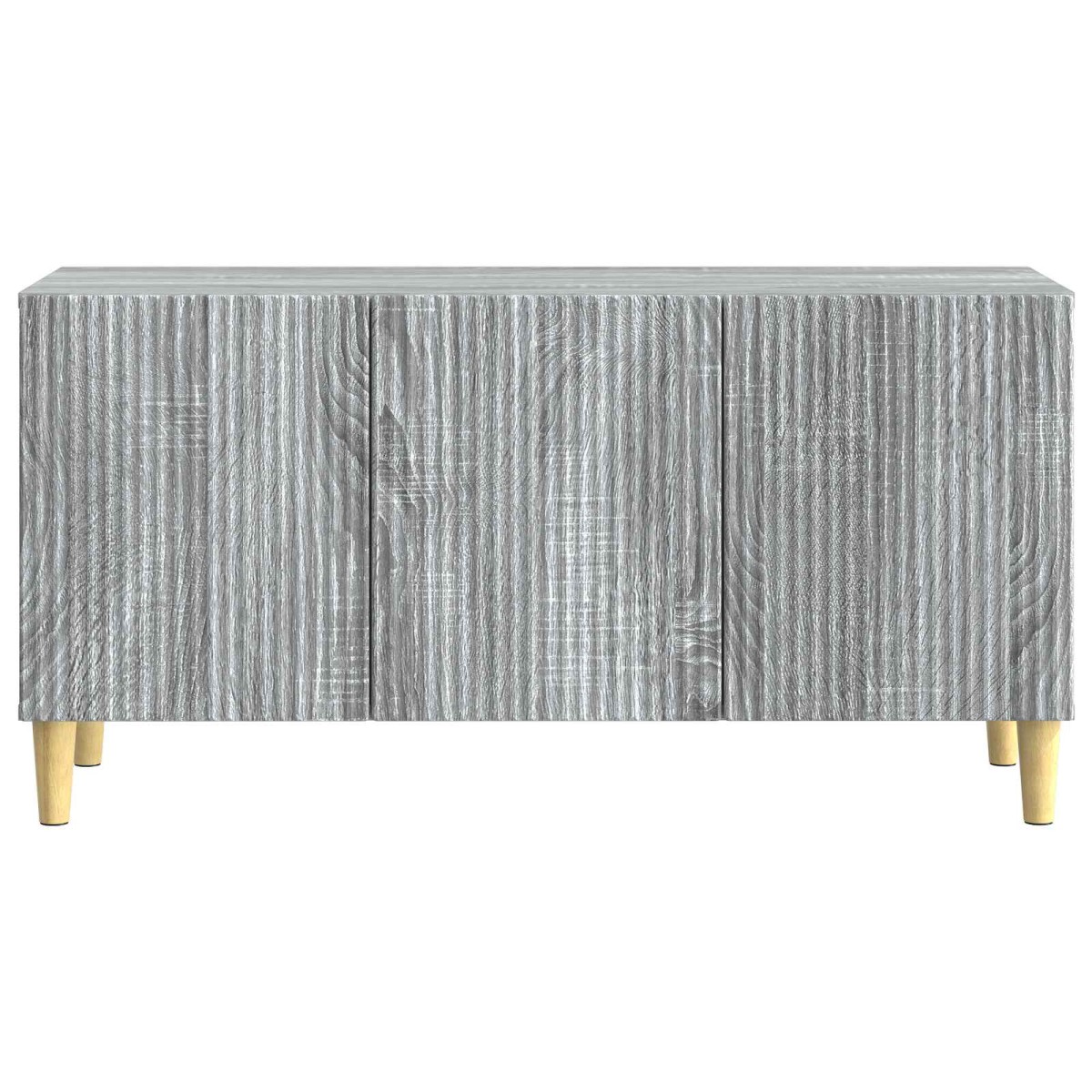 vidaXL Ντουλάπι TV Γκρι Sonoma 99 x 34,5 x 50 εκ. Επεξεργασμένο Ξύλο