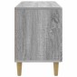 vidaXL Ντουλάπι TV Γκρι Sonoma 99 x 34,5 x 50 εκ. Επεξεργασμένο Ξύλο