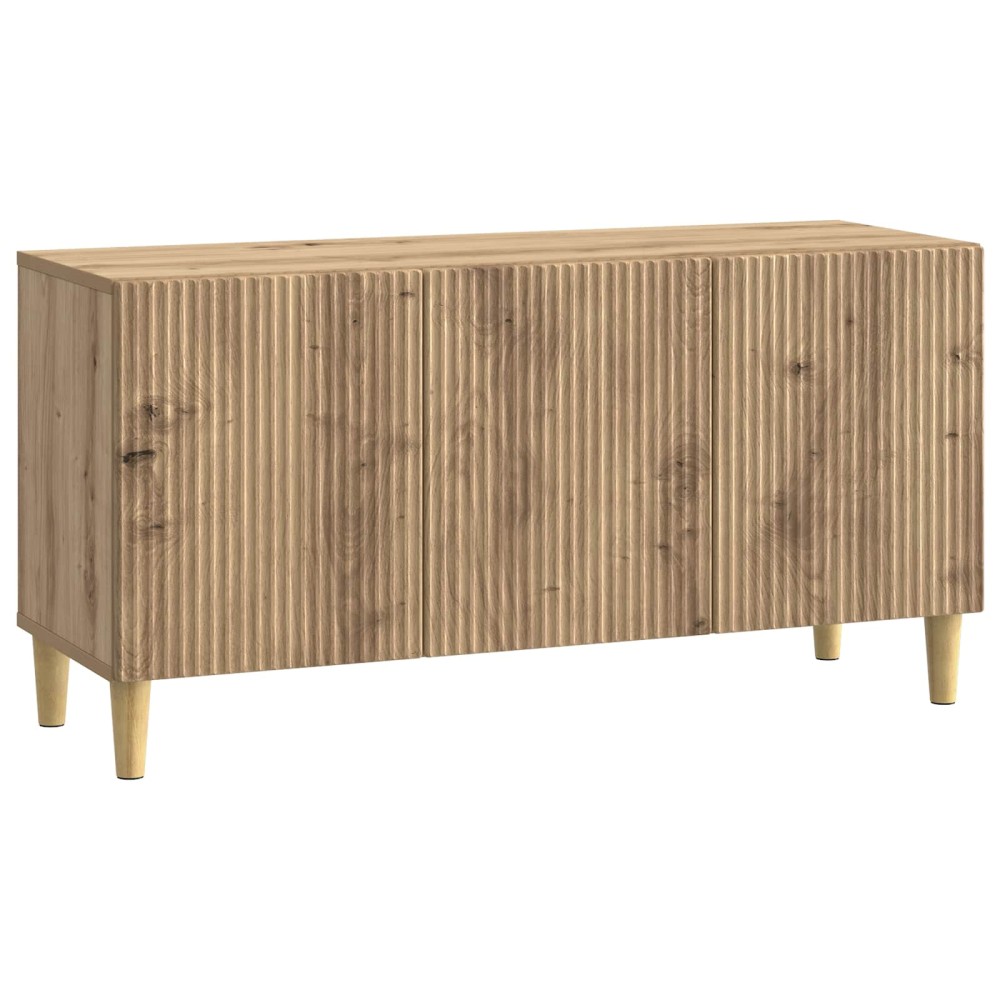 vidaXL Ντουλάπι TV 99 x 34,5 x 50 εκ. Artisan Δρυς Επεξεργασμένο Ξύλο