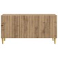 vidaXL Ντουλάπι TV 99 x 34,5 x 50 εκ. Artisan Δρυς Επεξεργασμένο Ξύλο