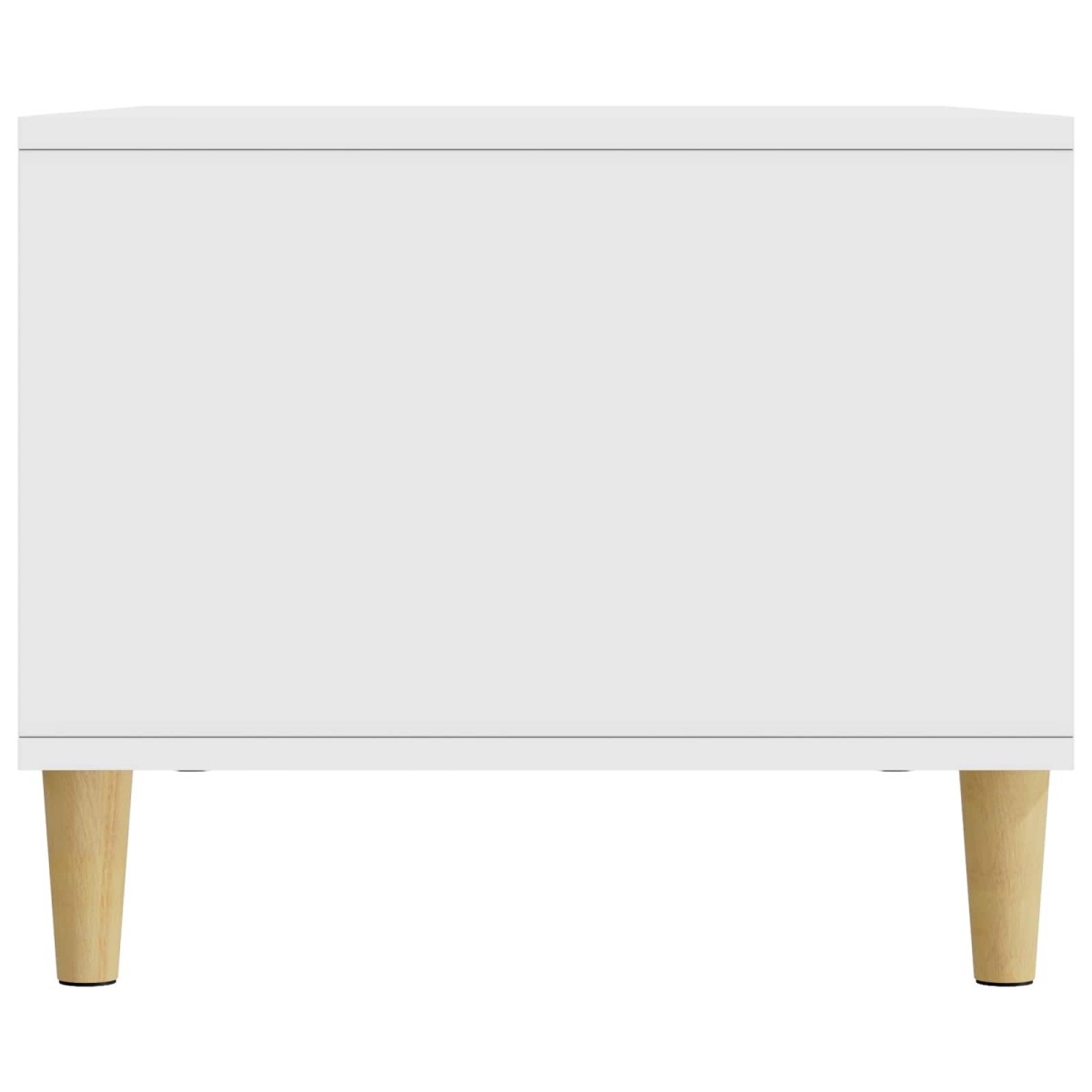 vidaXL Τραπεζάκι σαλονιού Λευκό 90 x 50 x 40 cm Επεξεργασμένο Ξύλο