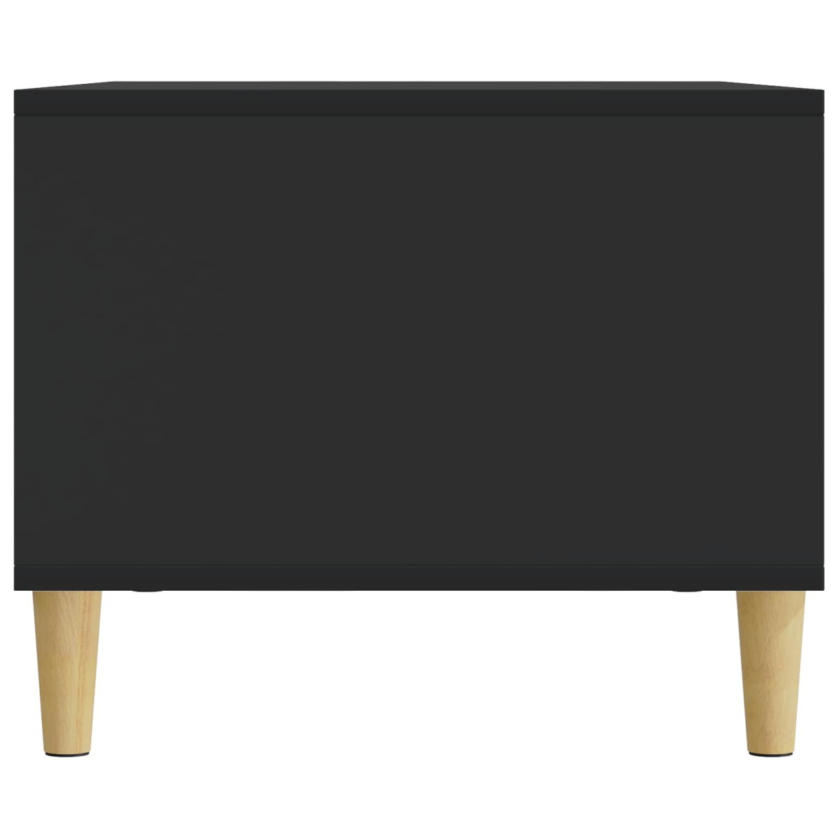 vidaXL Τραπεζάκι σαλονιού Μαύρο 90 x 50 x 40 cm Επεξεργασμένο Ξύλο