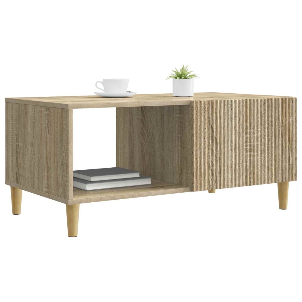 vidaXL Τραπεζάκι σαλονιού Sonoma Δρυς 90 x 50 x 40 cm