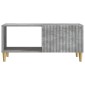 vidaXL Τραπεζάκι σαλονιού Γκρι Σκυροδέματος 90 x 50 x 40 cm