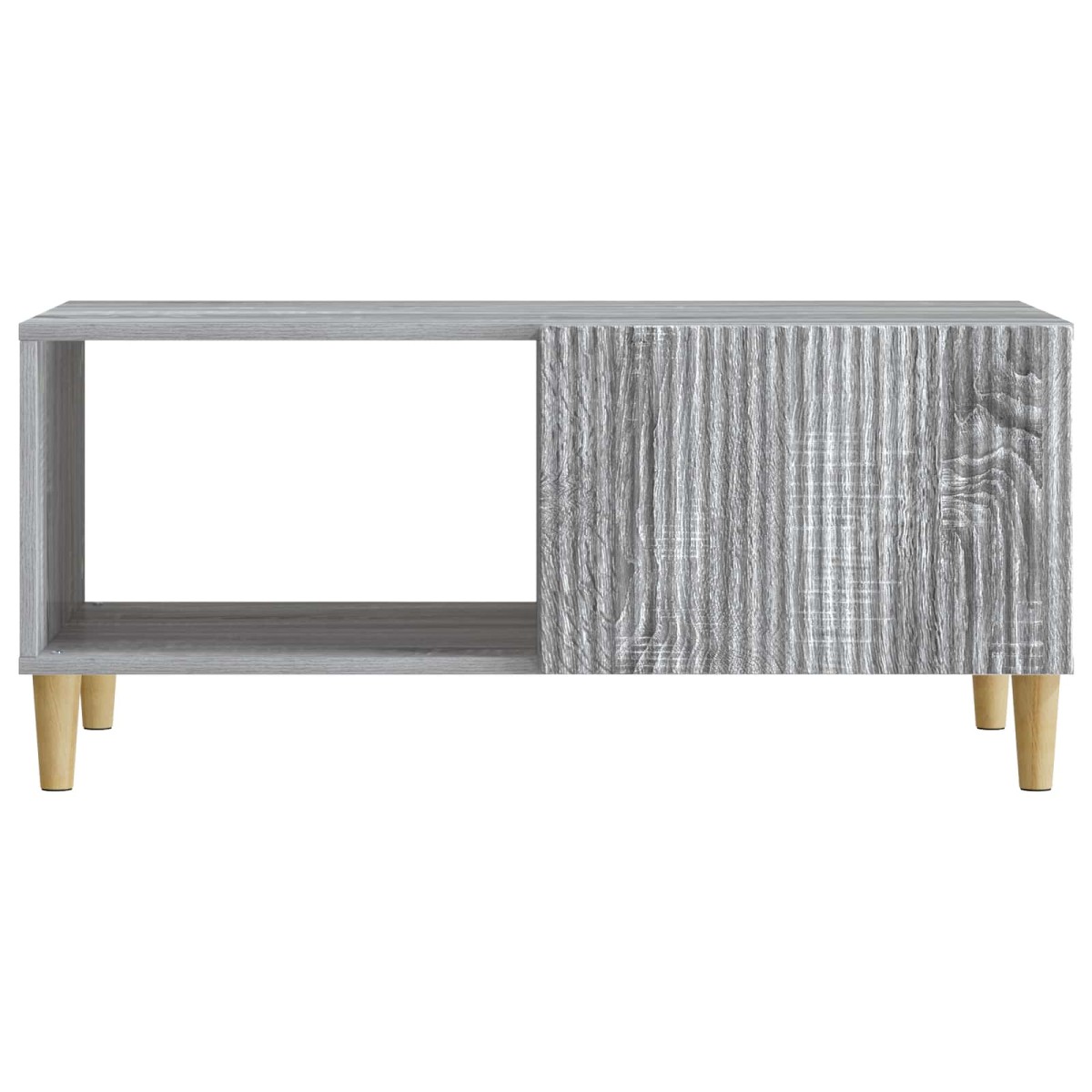 vidaXL Τραπεζάκι σαλονιού Γκρι Sonoma 90 x 50 x 40 cm