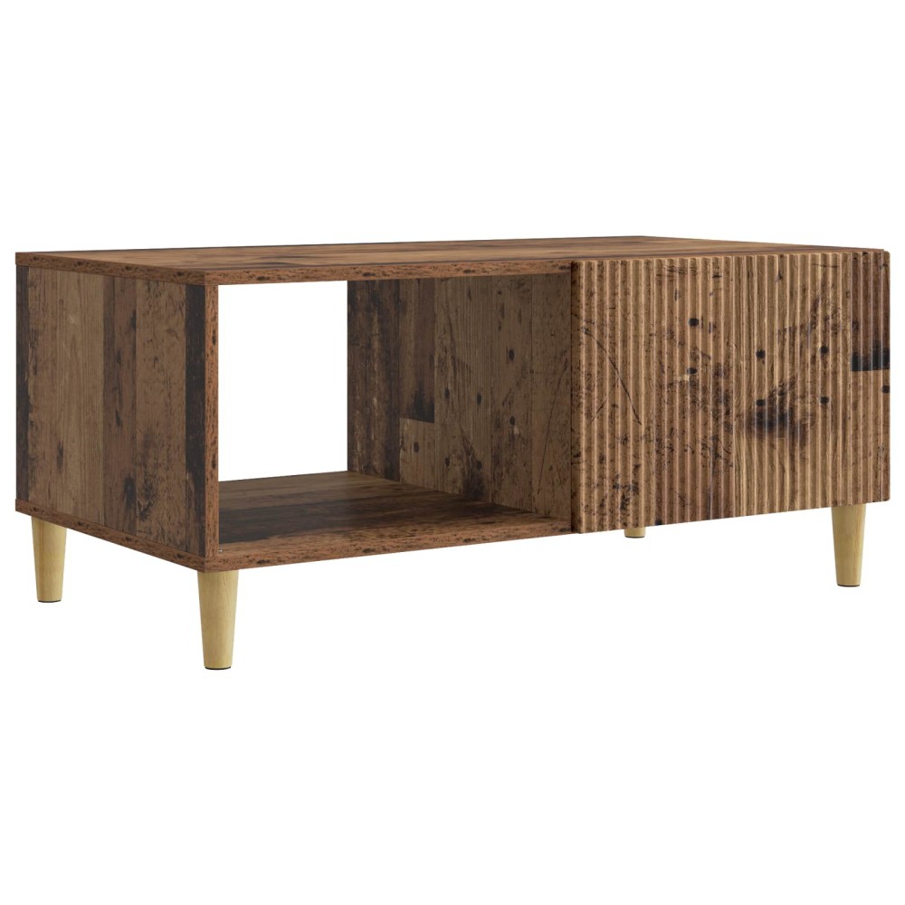 vidaXL Τραπεζάκι σαλονιού Παλαιωμένο ξύλο 90 x 50 x 40 cm
