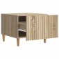 vidaXL Τραπεζάκι σαλονιού με συρτάρι Sonoma Δρυς 49 x 50 x 40 εκ
