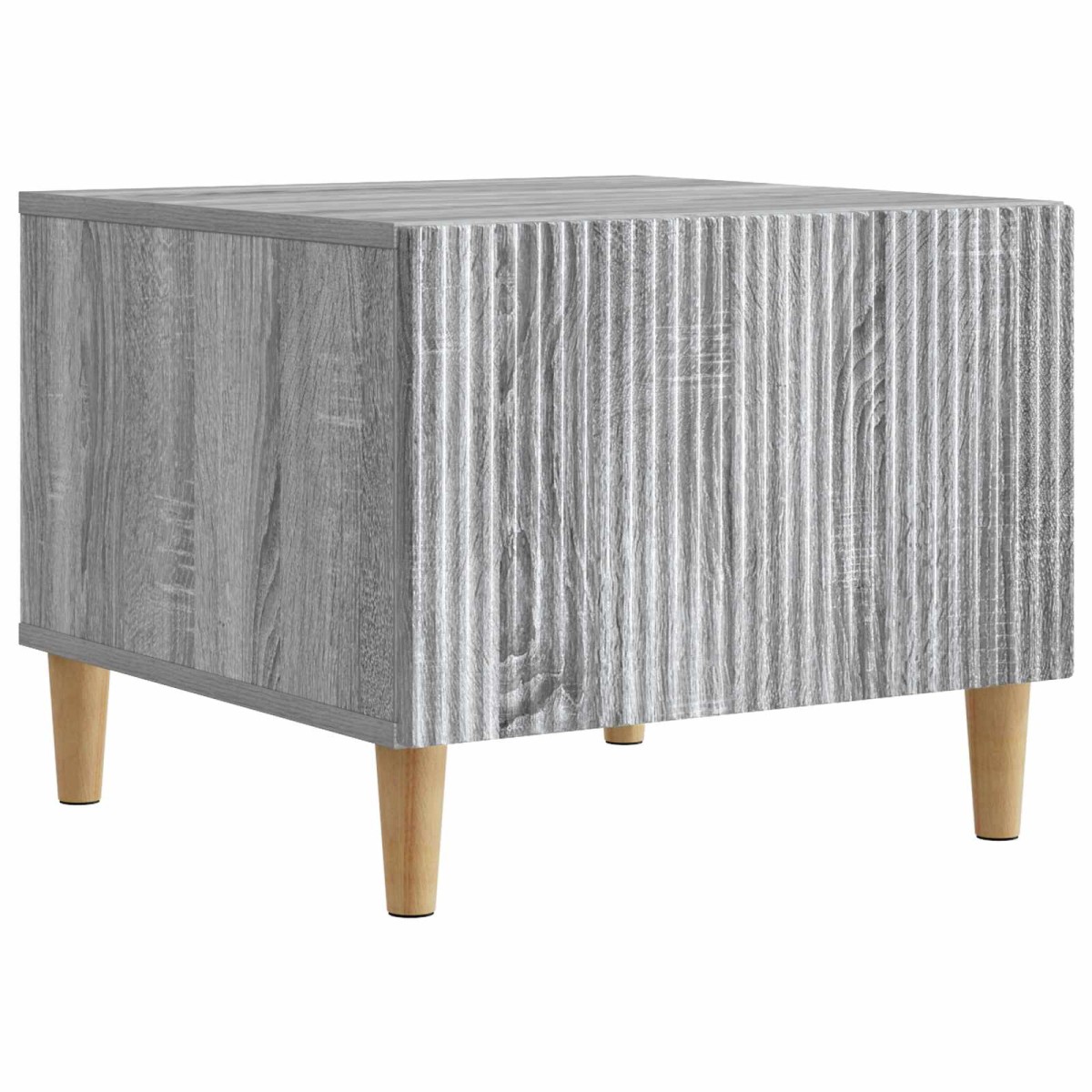vidaXL Τραπεζάκι σαλονιού με συρτάρι Γκρι Sonoma 49 x 50 x 40 εκ