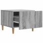 vidaXL Τραπεζάκι σαλονιού με συρτάρι Γκρι Sonoma 49 x 50 x 40 εκ