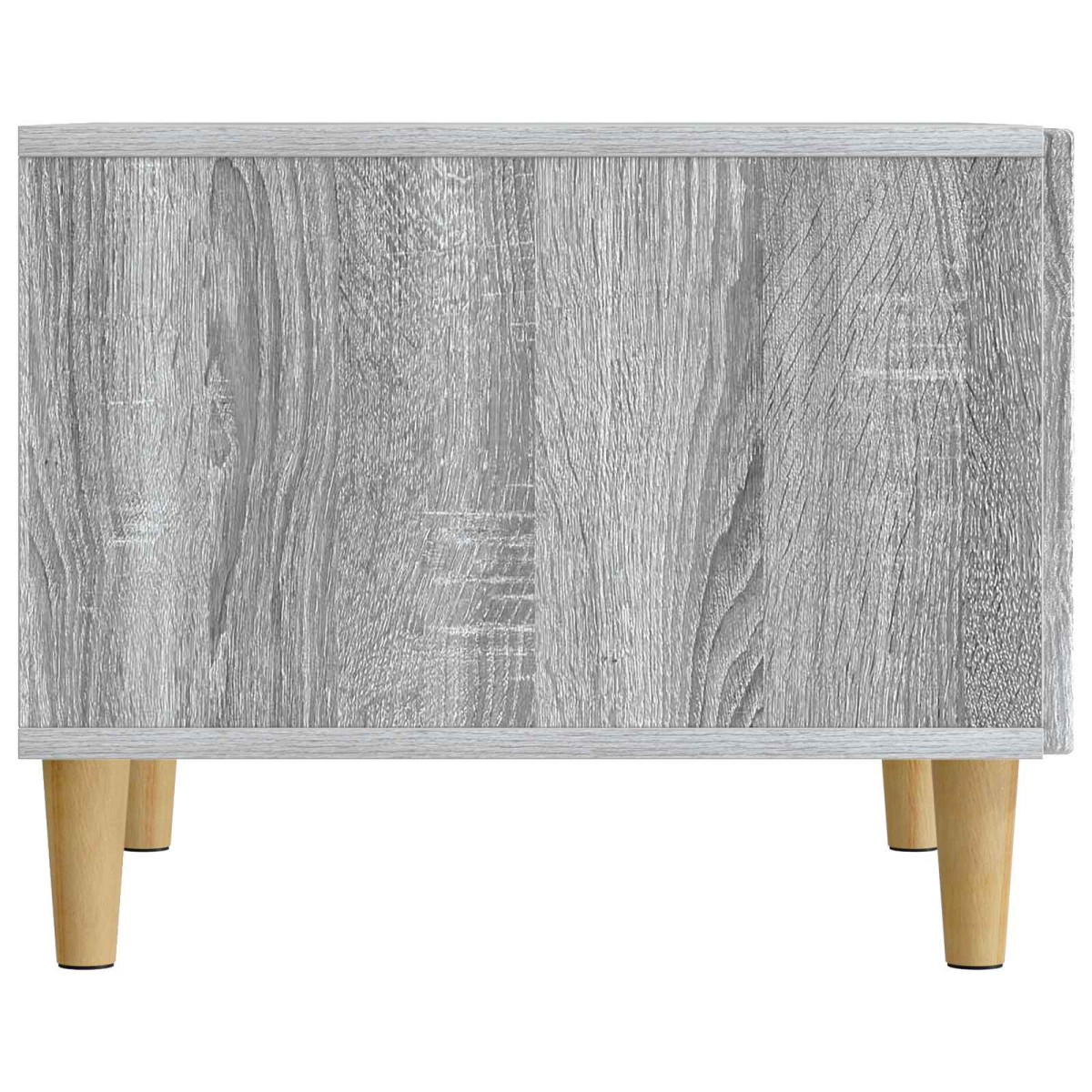 vidaXL Τραπεζάκι σαλονιού με συρτάρι Γκρι Sonoma 49 x 50 x 40 εκ