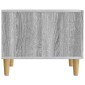 vidaXL Τραπεζάκι σαλονιού με συρτάρι Γκρι Sonoma 49 x 50 x 40 εκ