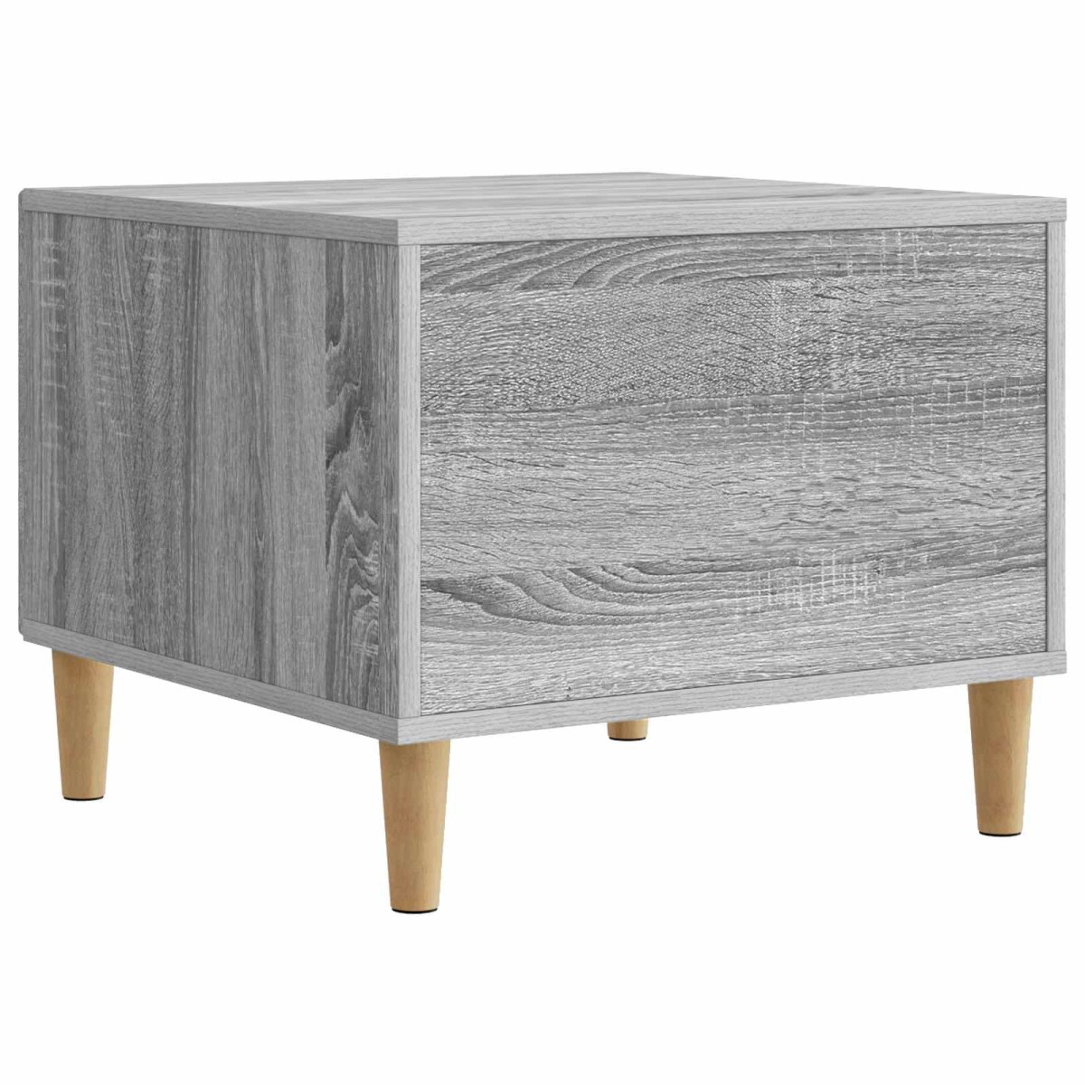 vidaXL Τραπεζάκι σαλονιού με συρτάρι Γκρι Sonoma 49 x 50 x 40 εκ